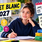 Brevet blanc 2027 dates matières conseils