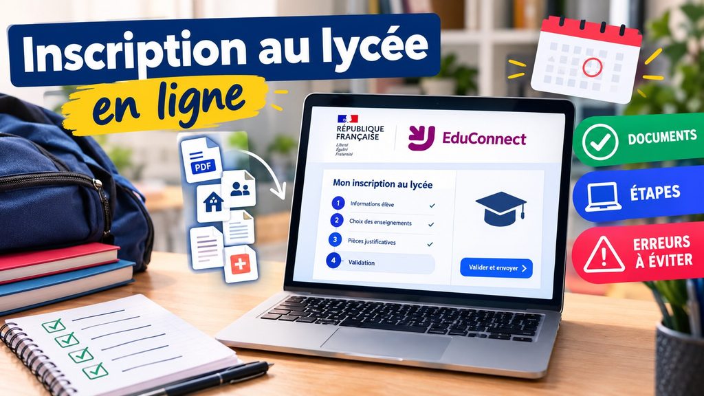 Inscription lycée en ligne