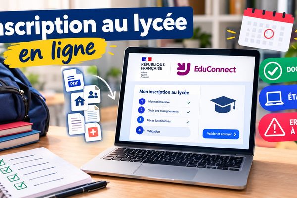 Inscription lycée en ligne